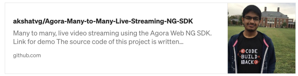 Build Your Own Many To Many, Live Video Streaming Using the Agora Web SDK - Screenshot #4